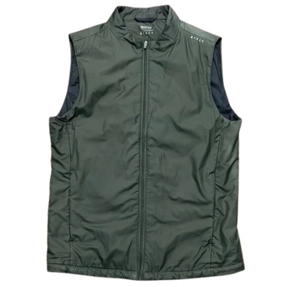 Boggi Milano dark green sleeveless vest size US M - Picture 1 of 12